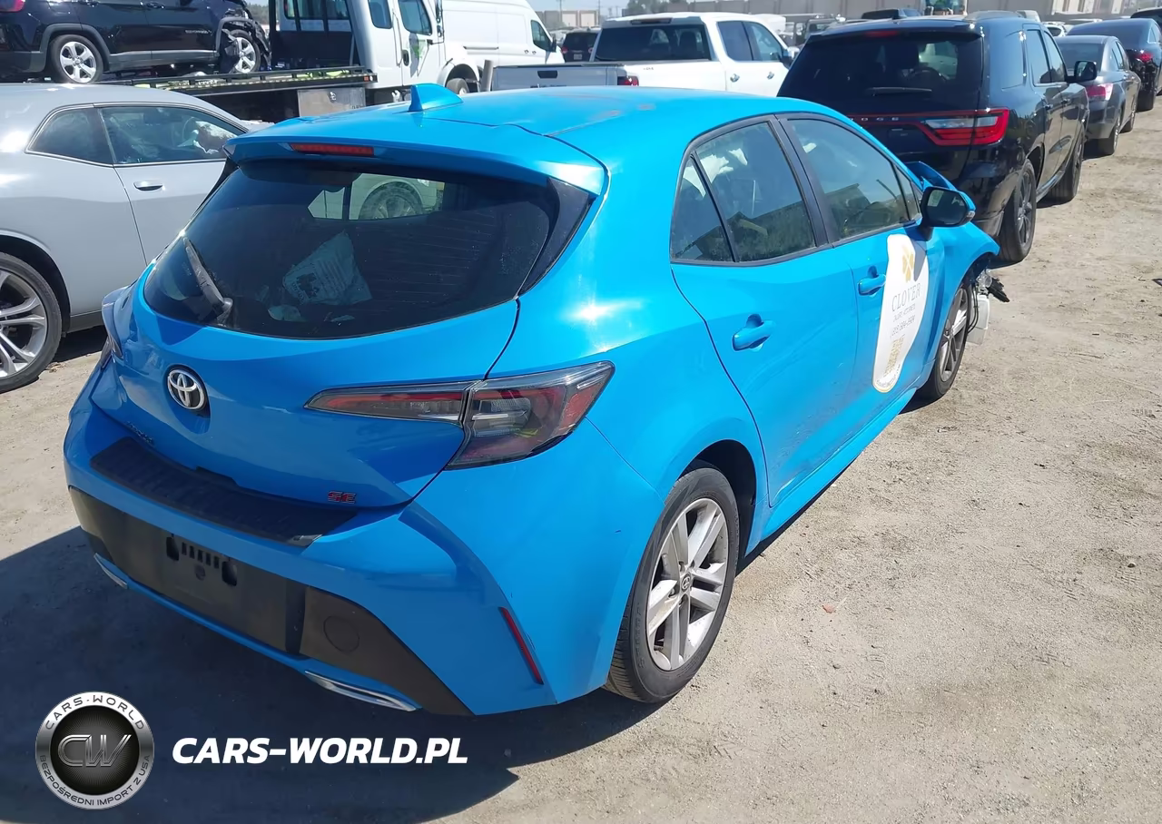 2019 Toyota Corolla Se VIN:JTNK4RBE1K3034780 - 4