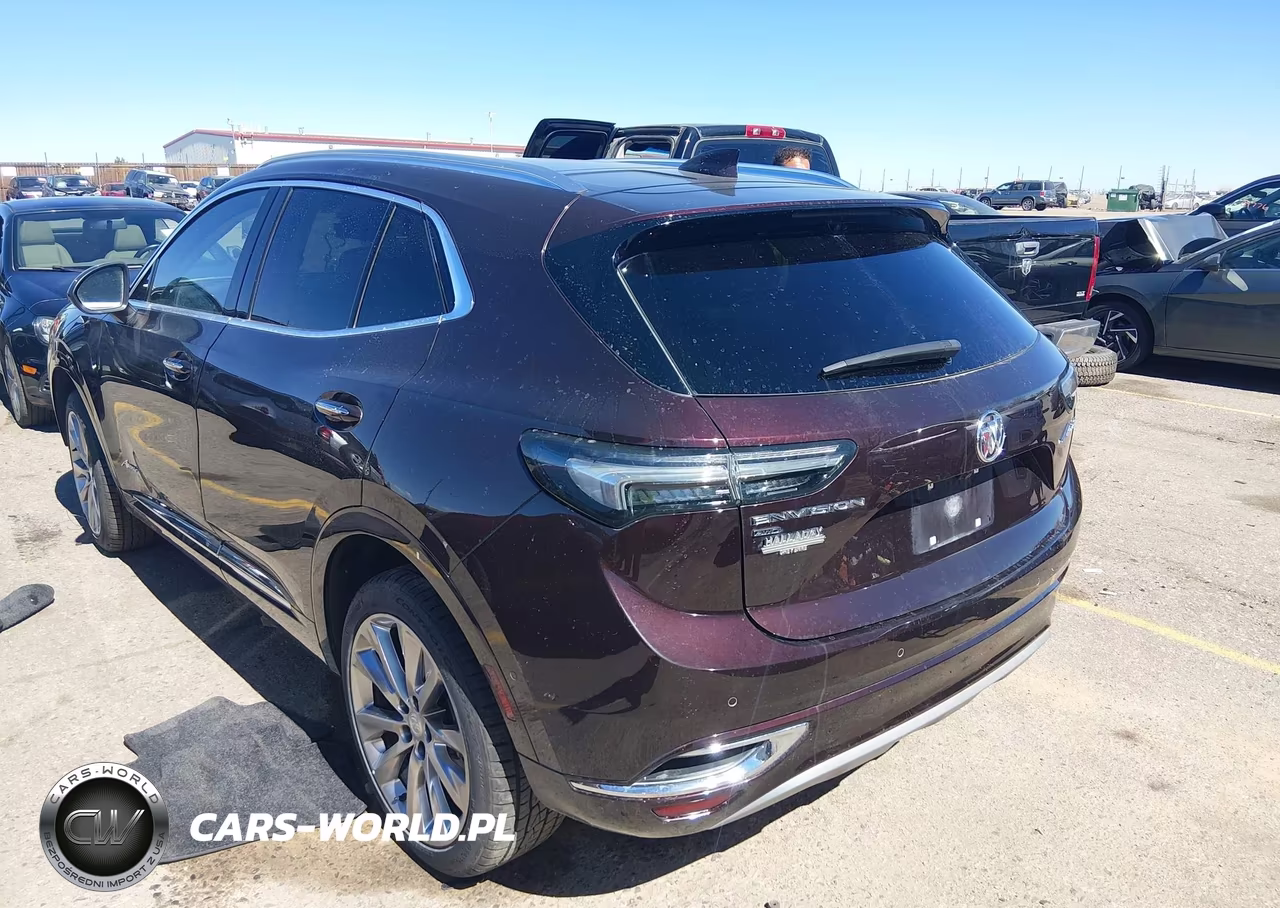 2021 Buick Envision Awd Avenir VIN:LRBFZSR49MD097388 - 3