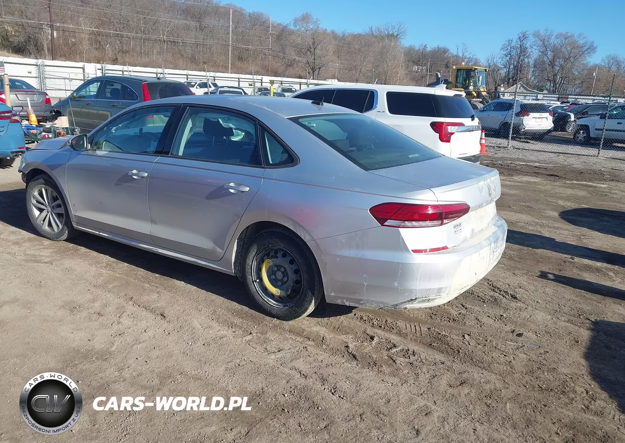 2020 Volkswagen Passat 2.0T S VIN:1VWAA7A39LC005491 - 3