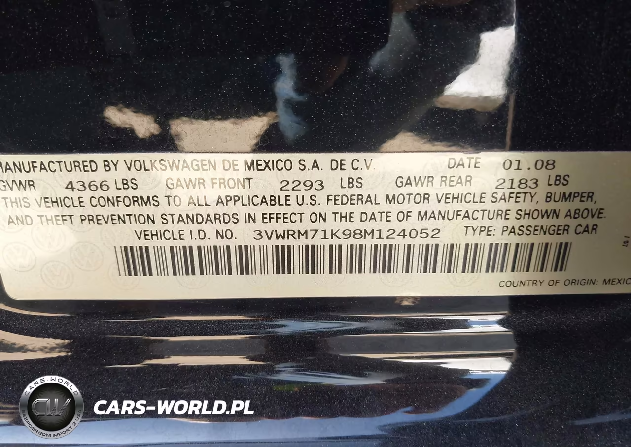 2008 Volkswagen Jetta Se-Sel VIN:3VWRM71K98M124052 - 9