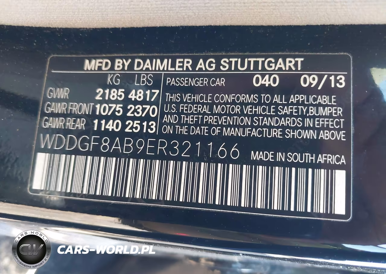 2014 Mercedes-Benz C 300 Sport 4Matic VIN:WDDGF8AB9ER321166 - 9