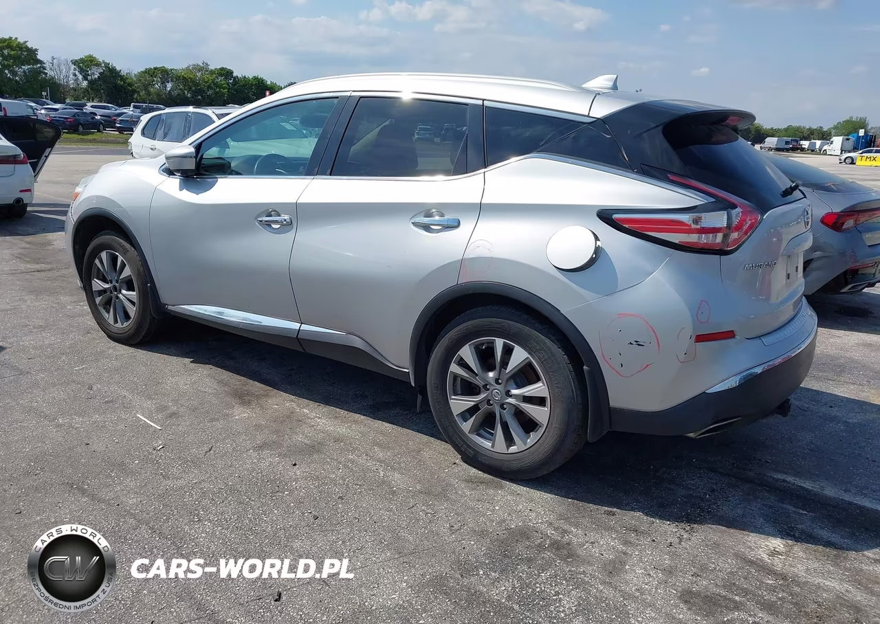 2016 Nissan Murano Sl VIN:5N1AZ2MH7GN156387 - 3
