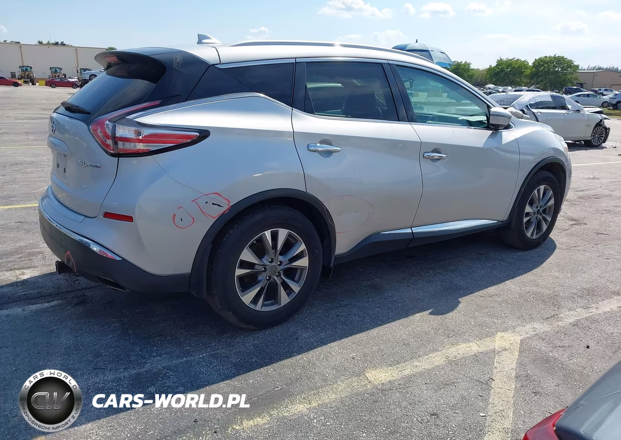 2016 Nissan Murano Sl VIN:5N1AZ2MH7GN156387 - 4