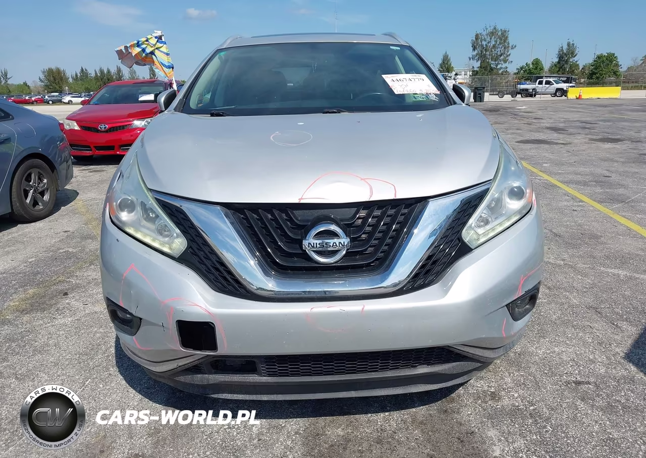 2016 Nissan Murano Sl VIN:5N1AZ2MH7GN156387 - 6
