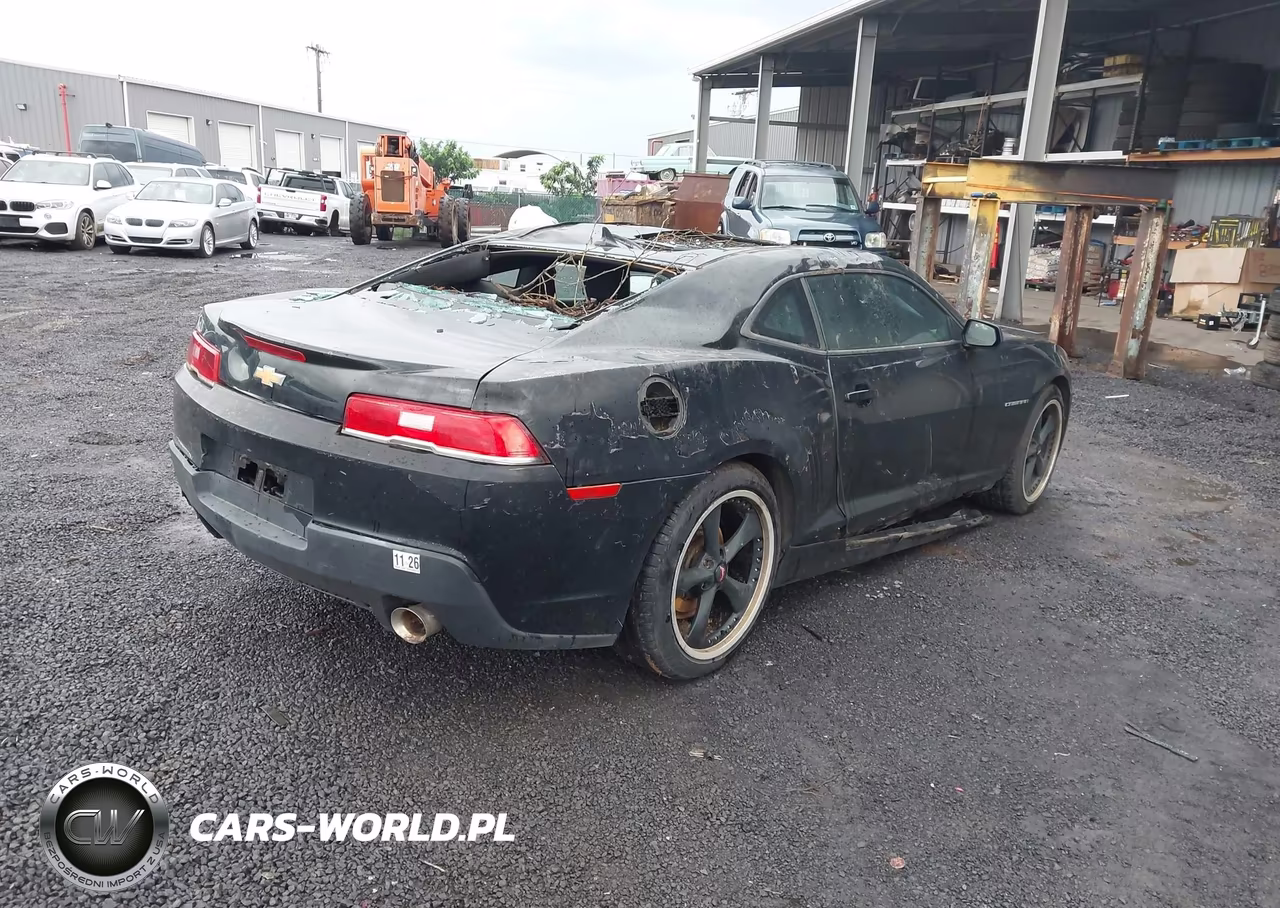 2015 Chevrolet Camaro 1Lt VIN:2G1FD1E39F9237410 - 4