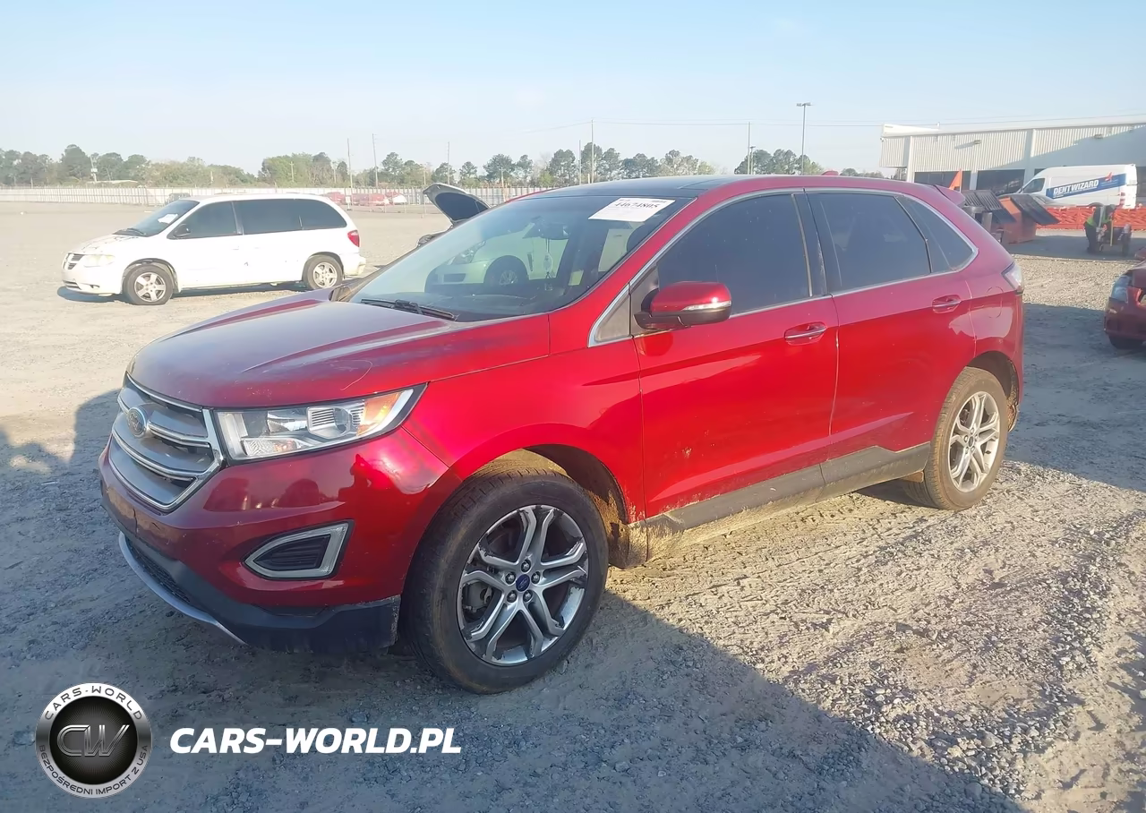 2016 Ford Edge Titanium VIN:2FMPK3K94GBB17428 - 2