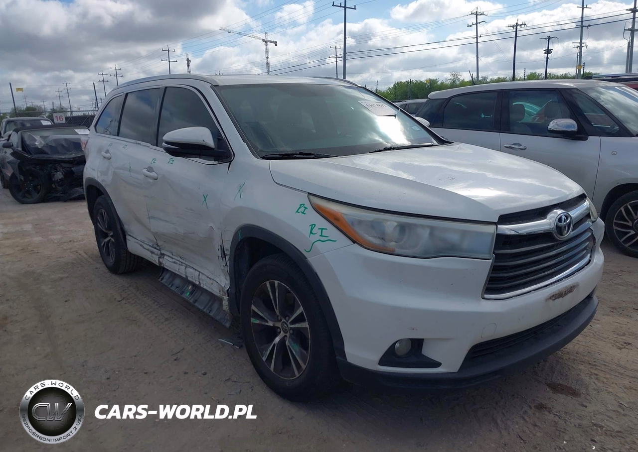 2016 Toyota Highlander Xle V6
