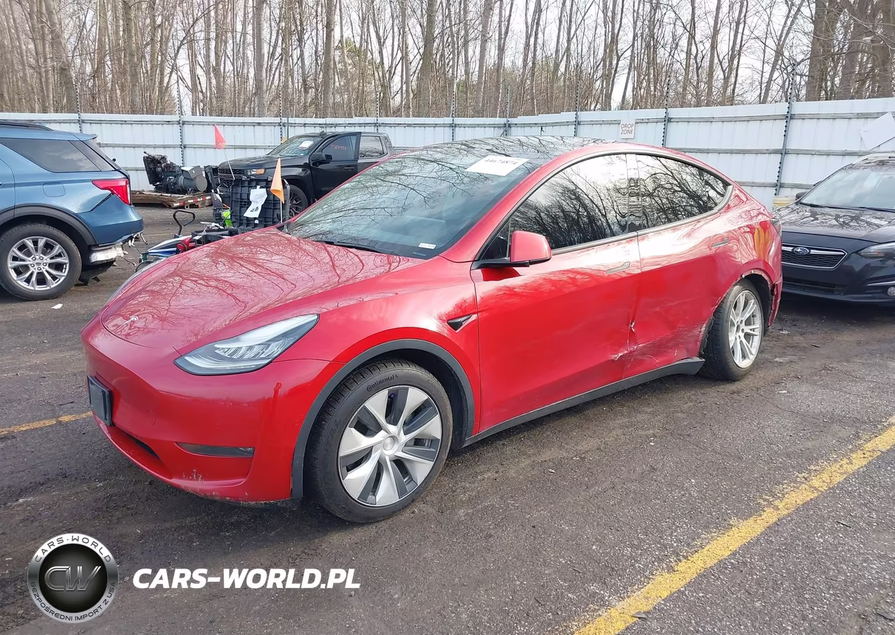 2020 Tesla Model Y Long Range Dual Motor All-Wheel Drive VIN:5YJYGDEE5LF035052 - 2