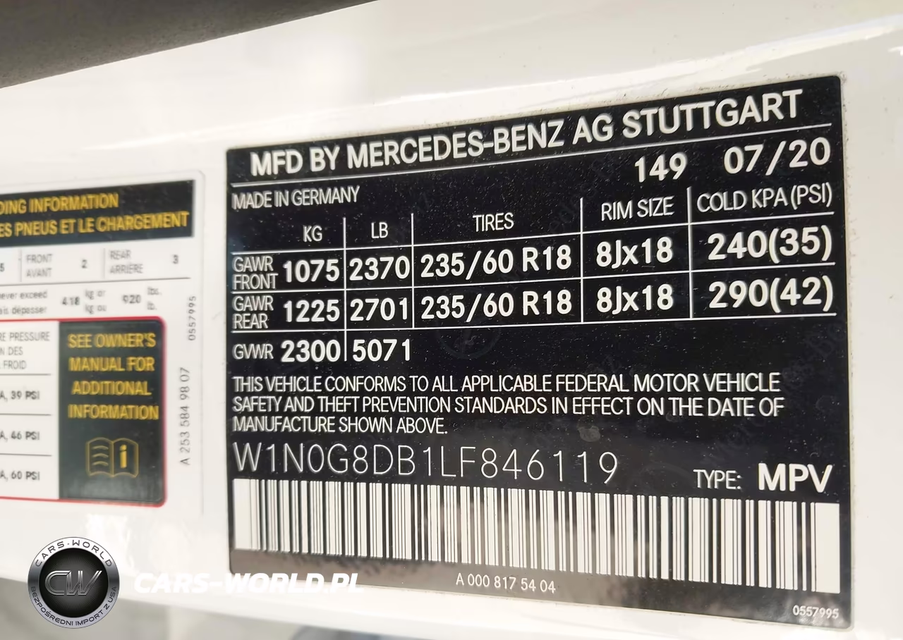 2020 Mercedes-Benz Glc 300 VIN:W1N0G8DB1LF846119 - 9