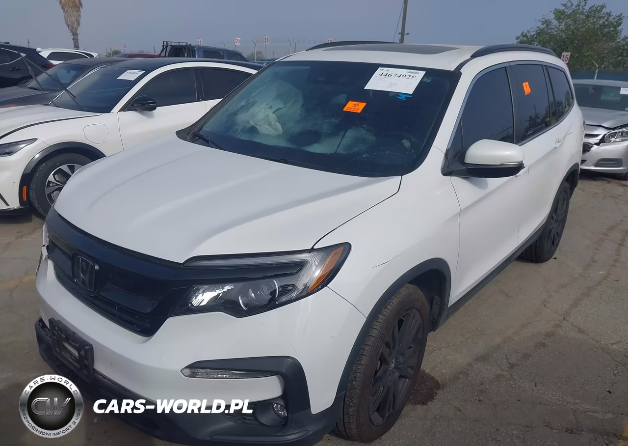 2022 Honda Pilot 2Wd Special Edition VIN:5FNYF5H2XNB037375 - 2