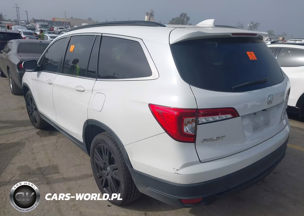 2022 Honda Pilot 2Wd Special Edition VIN:5FNYF5H2XNB037375 - 3