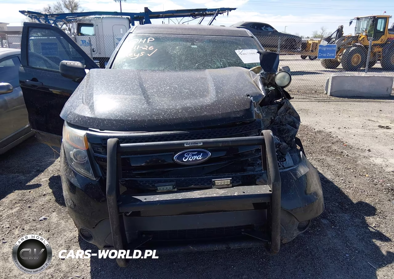 2014 Ford Utility Police Interceptor VIN:1FM5K8AR2EGA60450 - 12