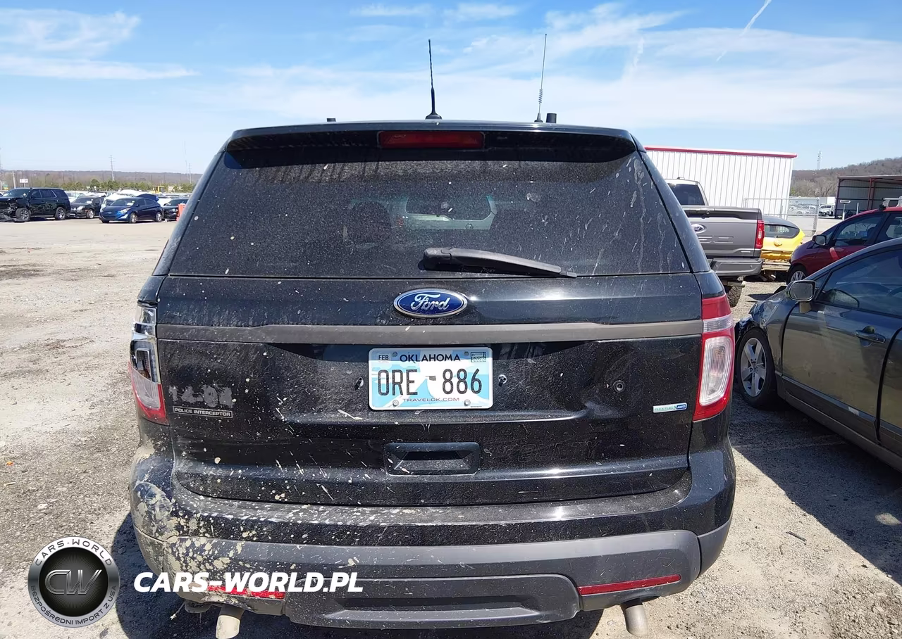2014 Ford Utility Police Interceptor VIN:1FM5K8AR2EGA60450 - 16