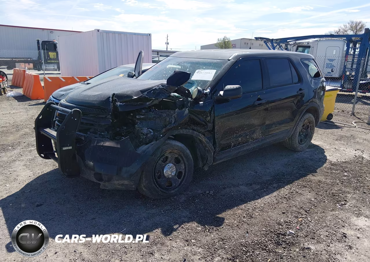 2014 Ford Utility Police Interceptor VIN:1FM5K8AR2EGA60450 - 2