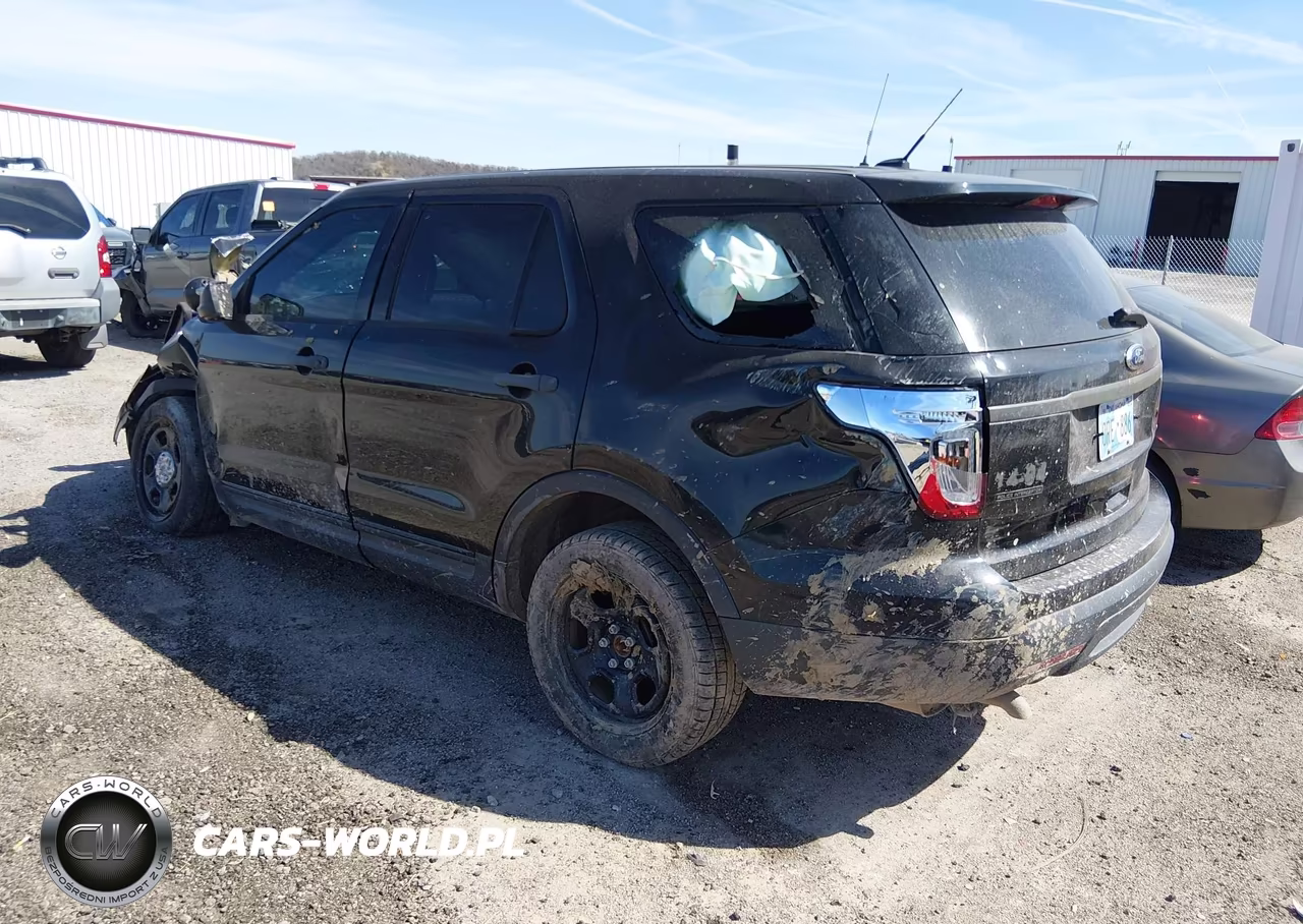 2014 Ford Utility Police Interceptor VIN:1FM5K8AR2EGA60450 - 3