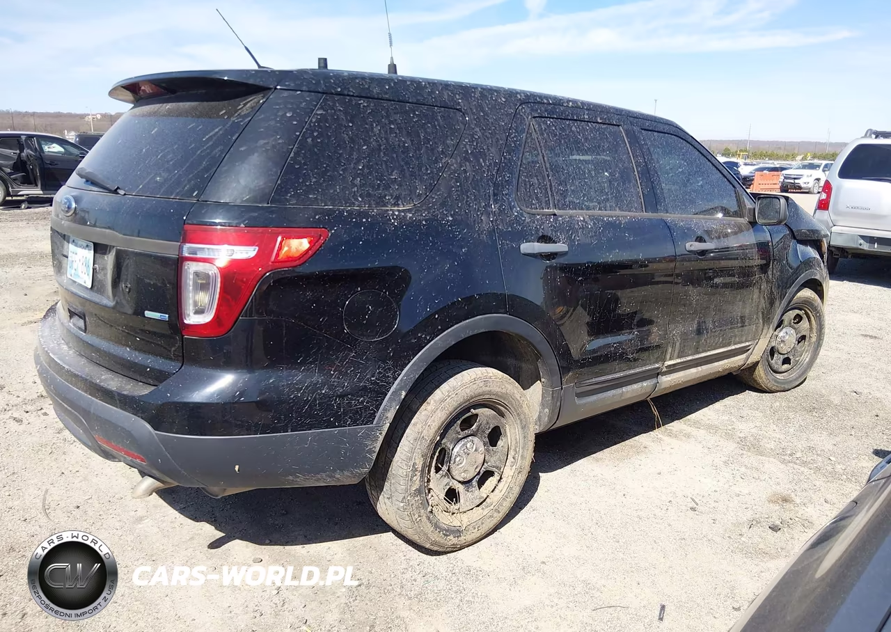 2014 Ford Utility Police Interceptor VIN:1FM5K8AR2EGA60450 - 4