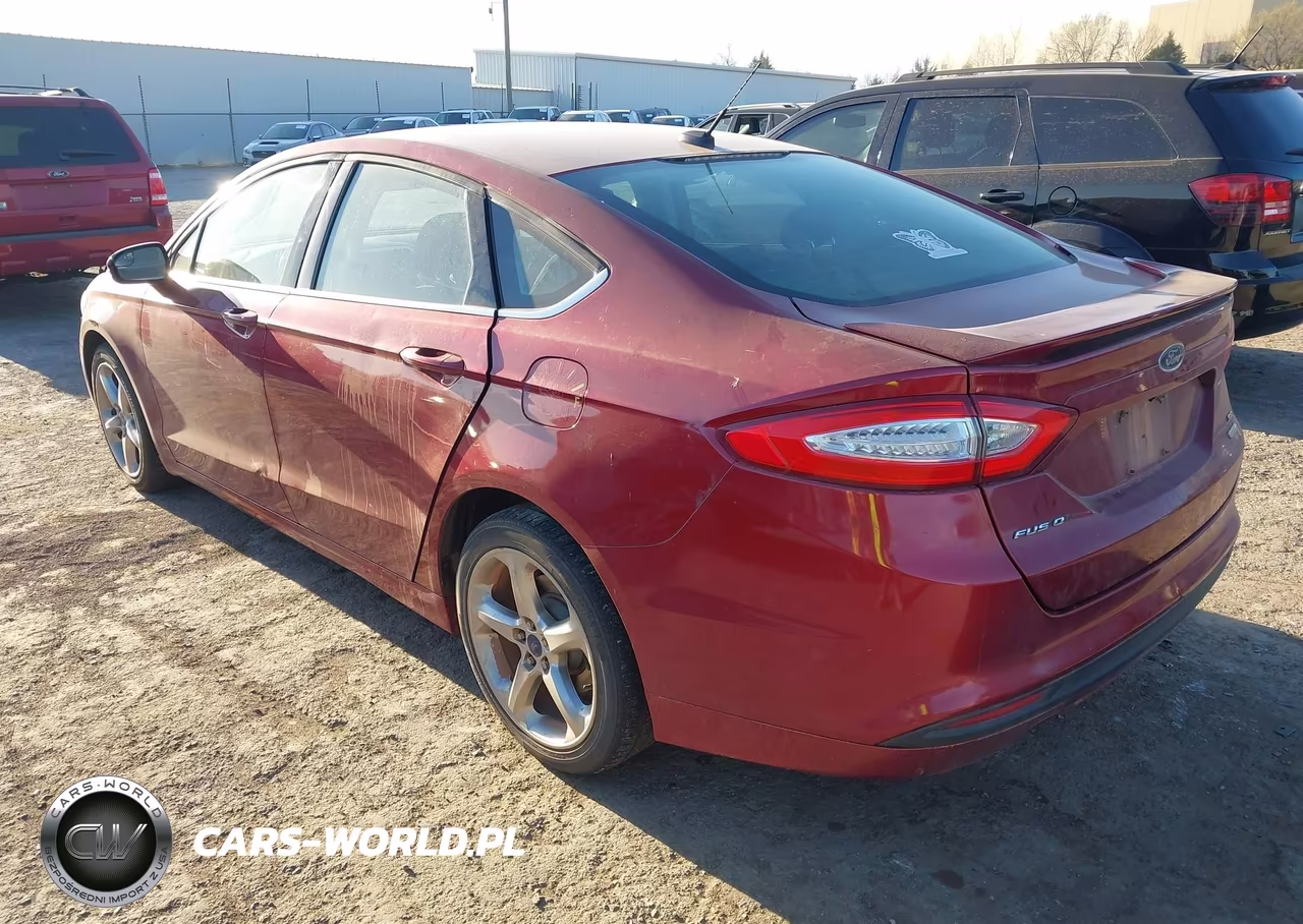 2013 Ford Fusion Se VIN:3FA6P0HR4DR260387 - 3
