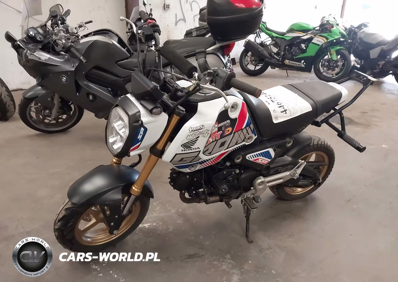 2022 Honda Grom 125 VIN:MLHJC9217N5006066 - 2