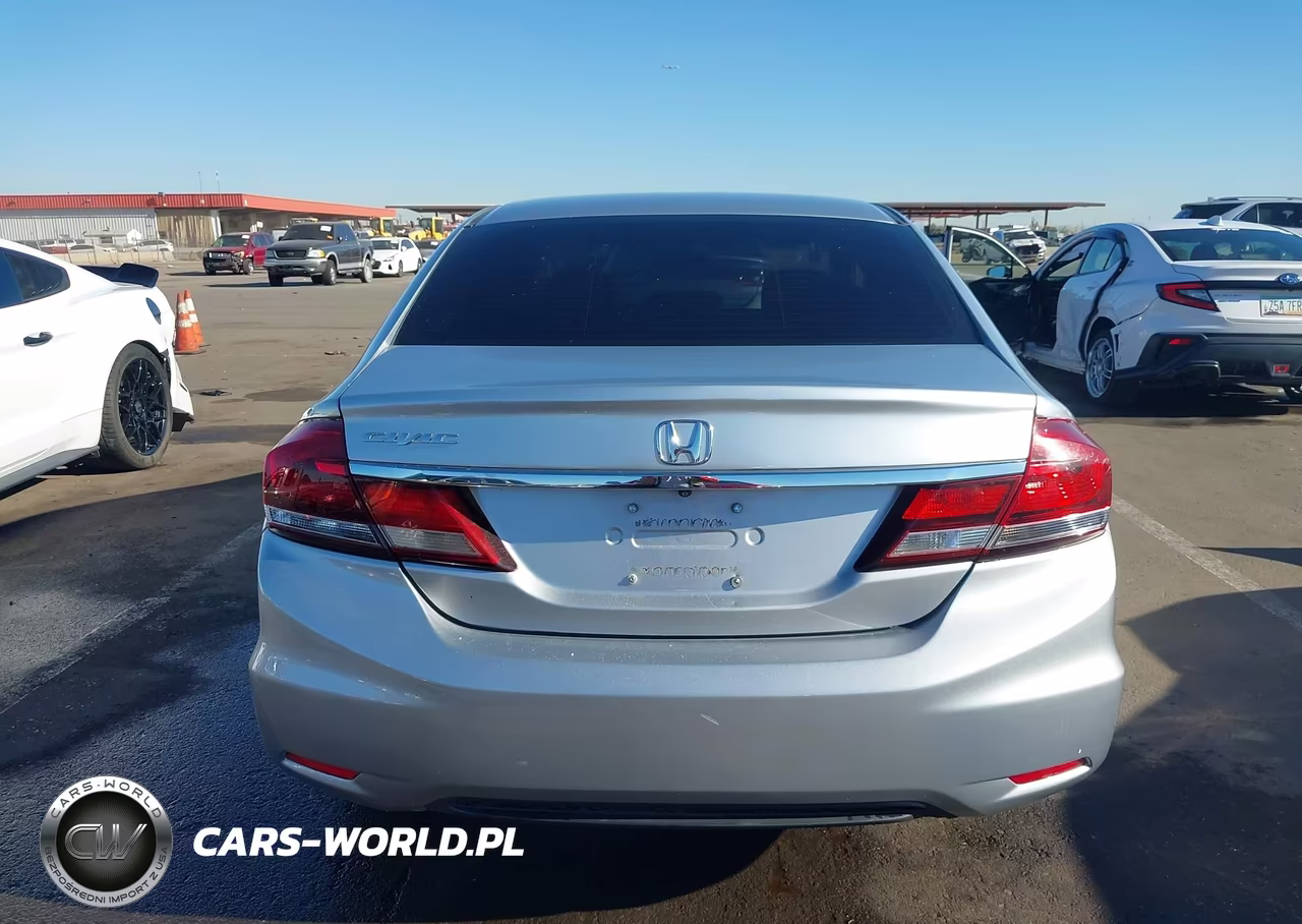 2014 Honda Civic Lx VIN:19XFB2F56EE016236 - 16
