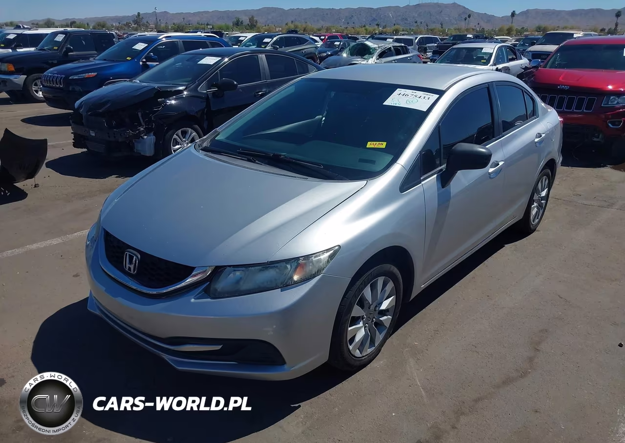 2014 Honda Civic Lx VIN:19XFB2F56EE016236 - 2