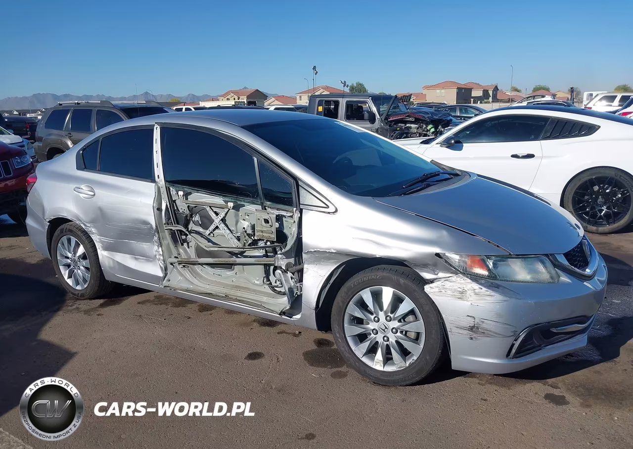 2014 Honda Civic Lx VIN:19XFB2F56EE016236 - 6