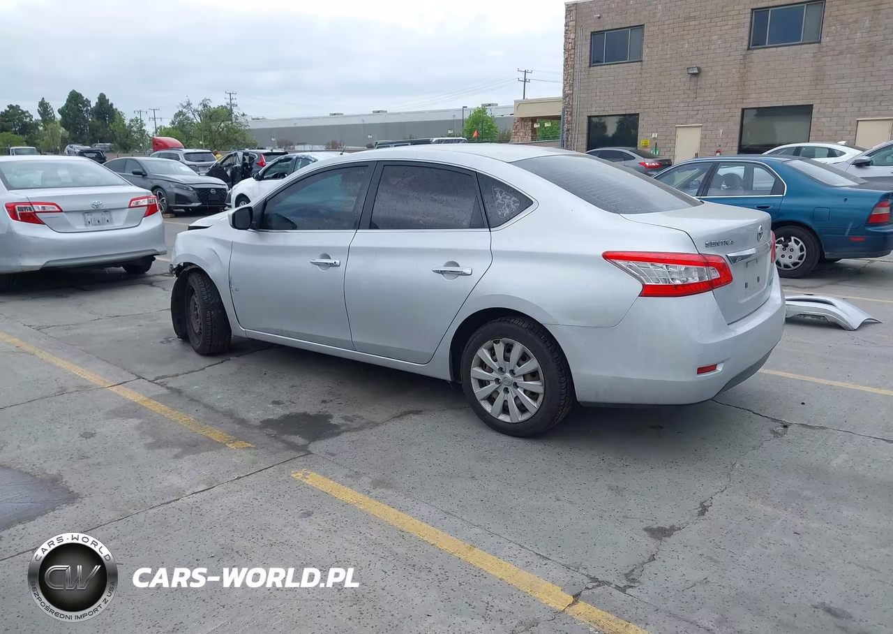 2014 Nissan Sentra S VIN:3N1AB7AP5EL690831 - 3