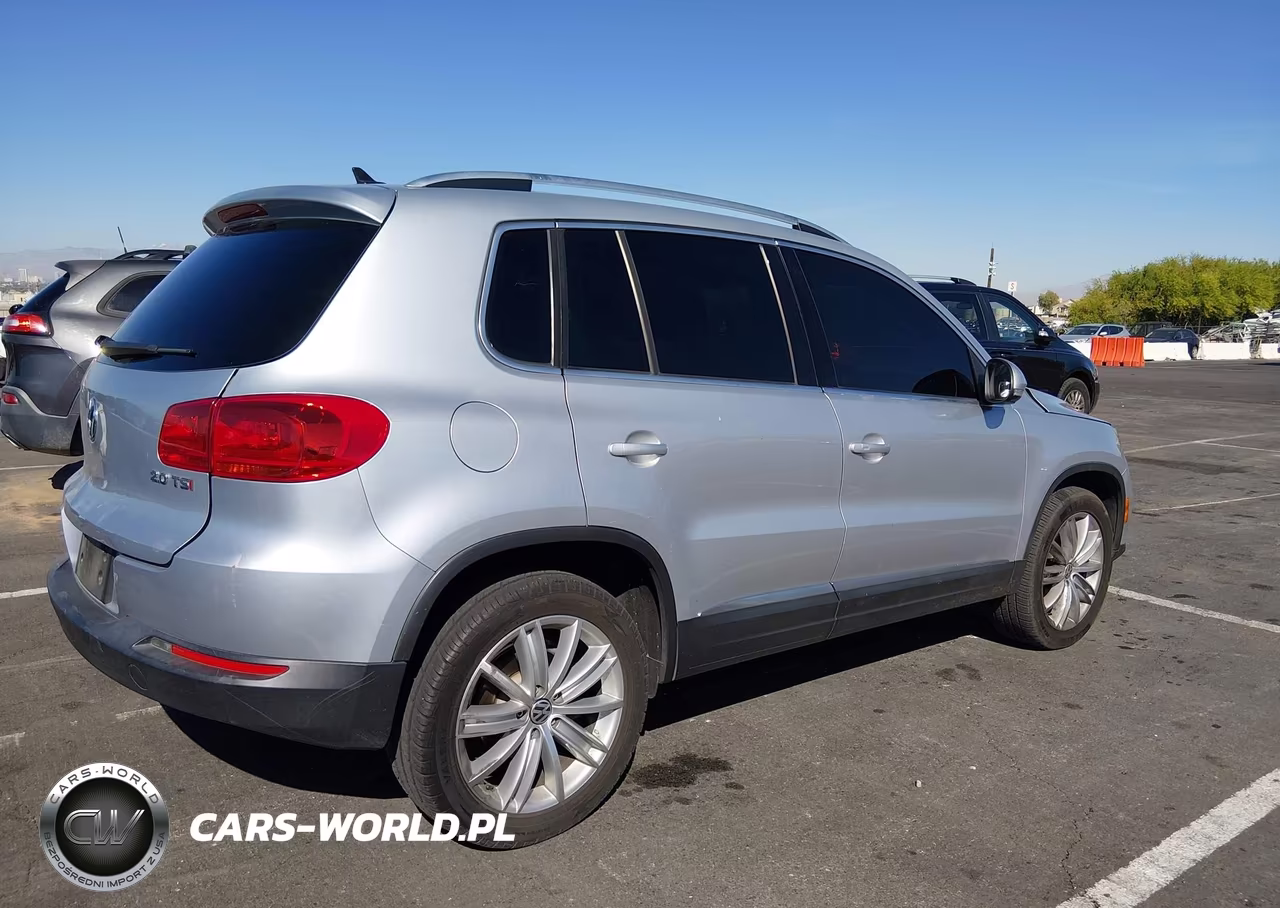 2014 Volkswagen Tiguan Se VIN:WVGAV3AXXEW599640 - 4