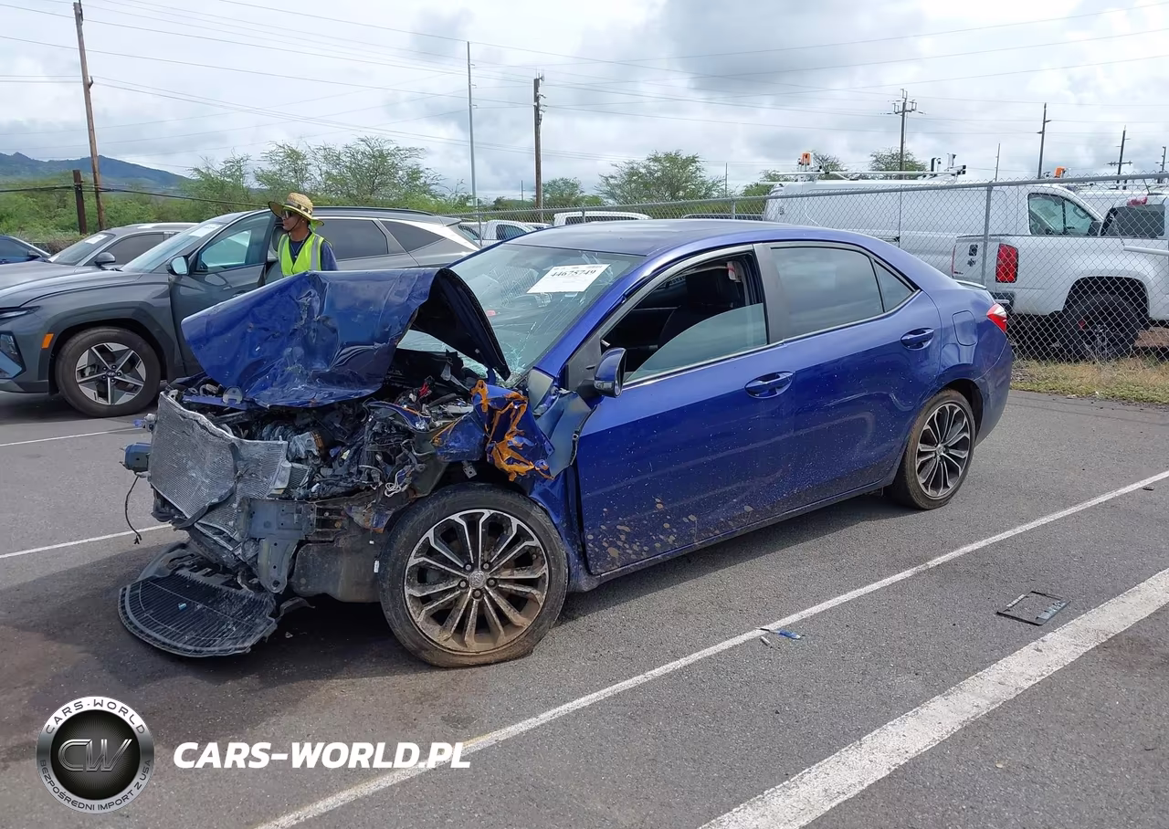 2016 Toyota Corolla S Plus VIN:5YFBURHE4GP488144 - 2