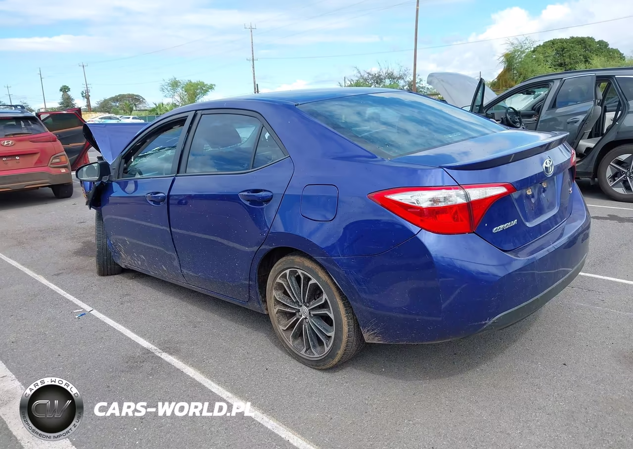 2016 Toyota Corolla S Plus VIN:5YFBURHE4GP488144 - 3