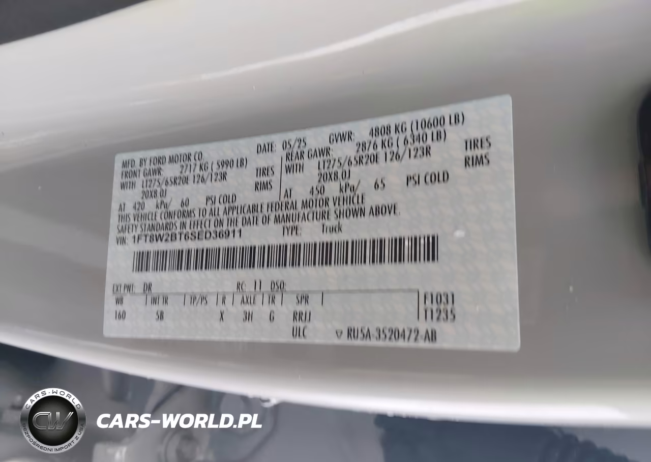 2025 Ford F-250 Lariat VIN:1FT8W2BT6SED36911 - 9