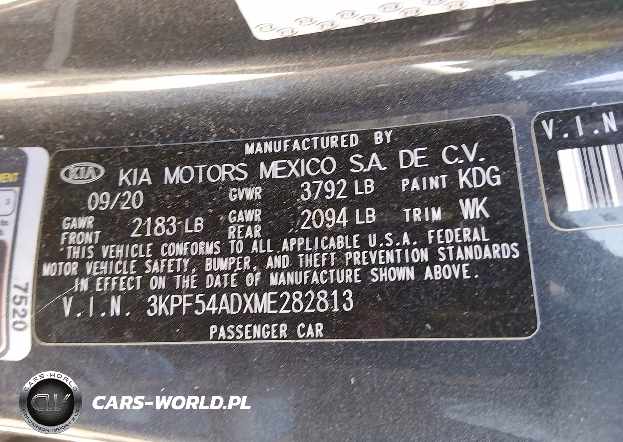 2021 Kia Forte Ex VIN:3KPF54ADXME282813 - 9