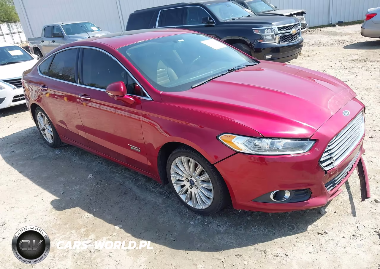 2015 Ford Fusion Energi Se Luxury