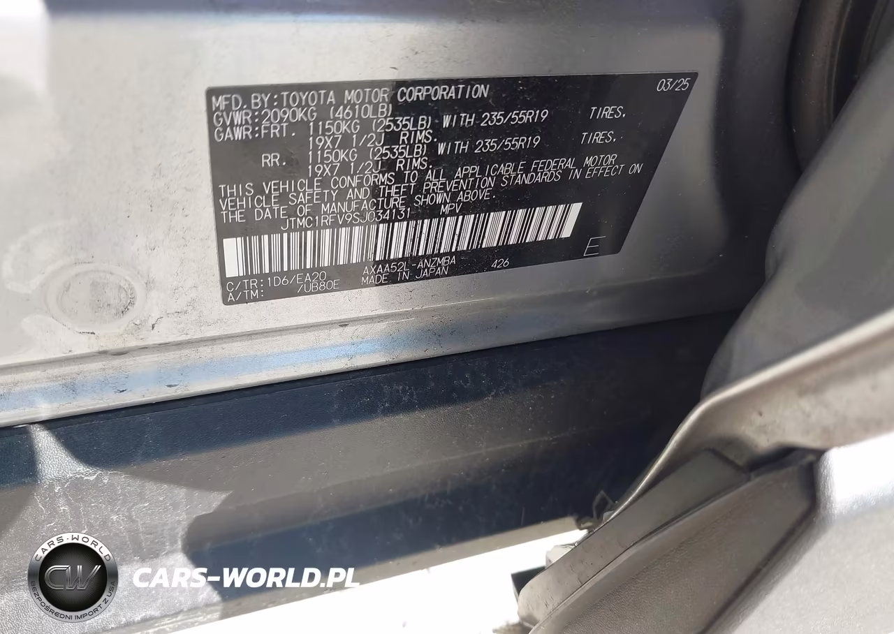 2025 Toyota Rav4 Xle Premium VIN:JTMC1RFV9SJ034131 - 9