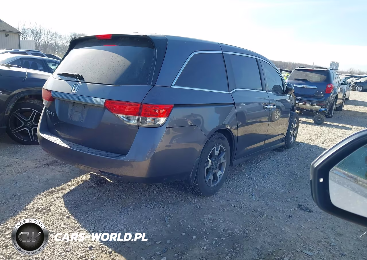 2015 Honda Odyssey Ex-L VIN:5FNRL5H61FB048167 - 4