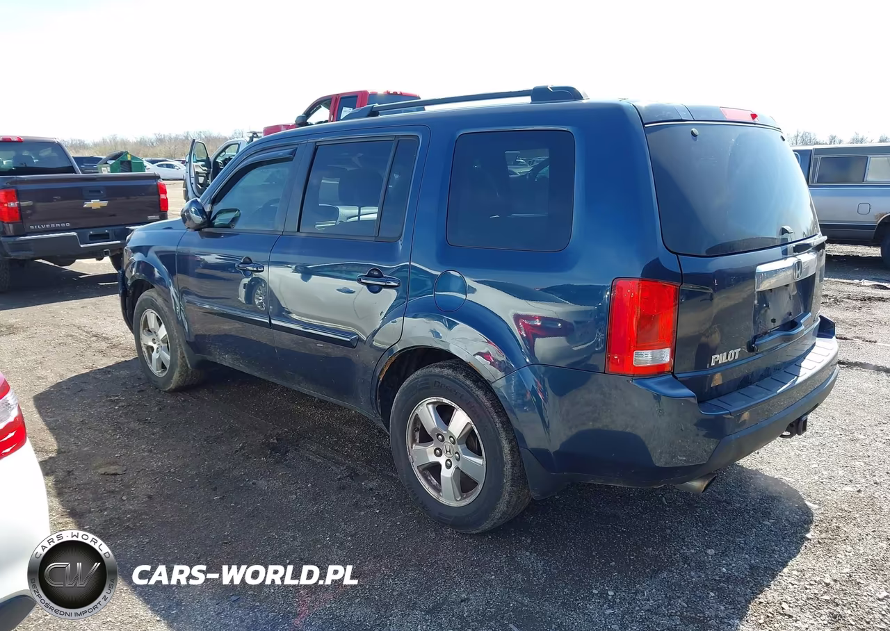 2011 Honda Pilot Ex-L VIN:5FNYF4H63BB094235 - 3