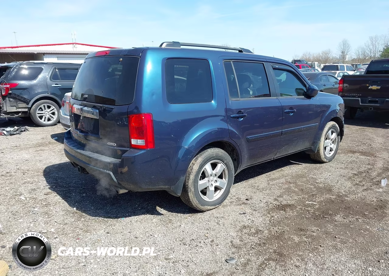2011 Honda Pilot Ex-L VIN:5FNYF4H63BB094235 - 4