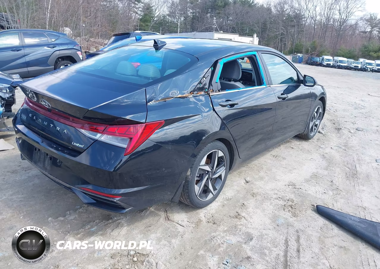 2023 Hyundai Elantra Limited VIN:KMHLP4AG3PU520140 - 4