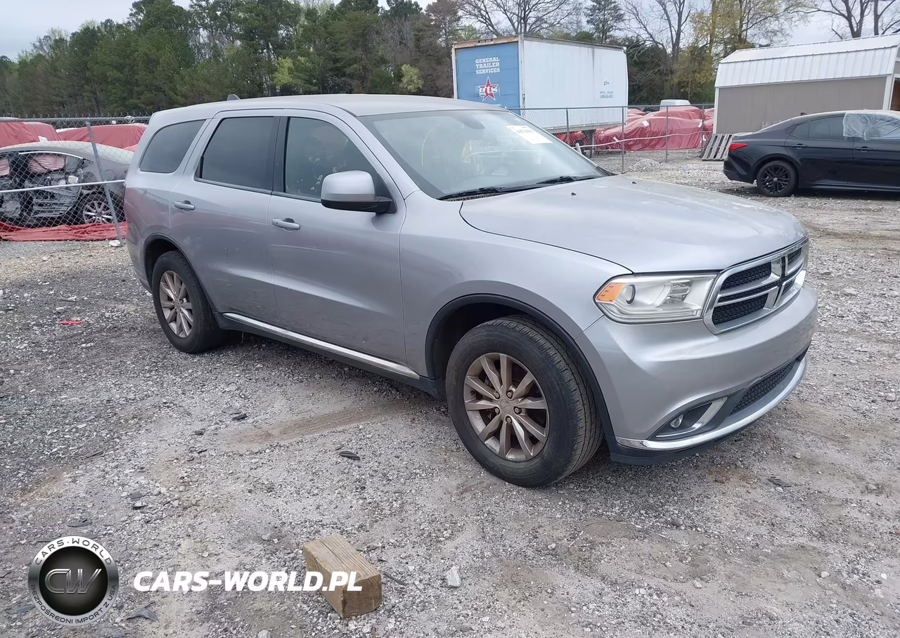2017 Dodge Durango Sxt Rwd