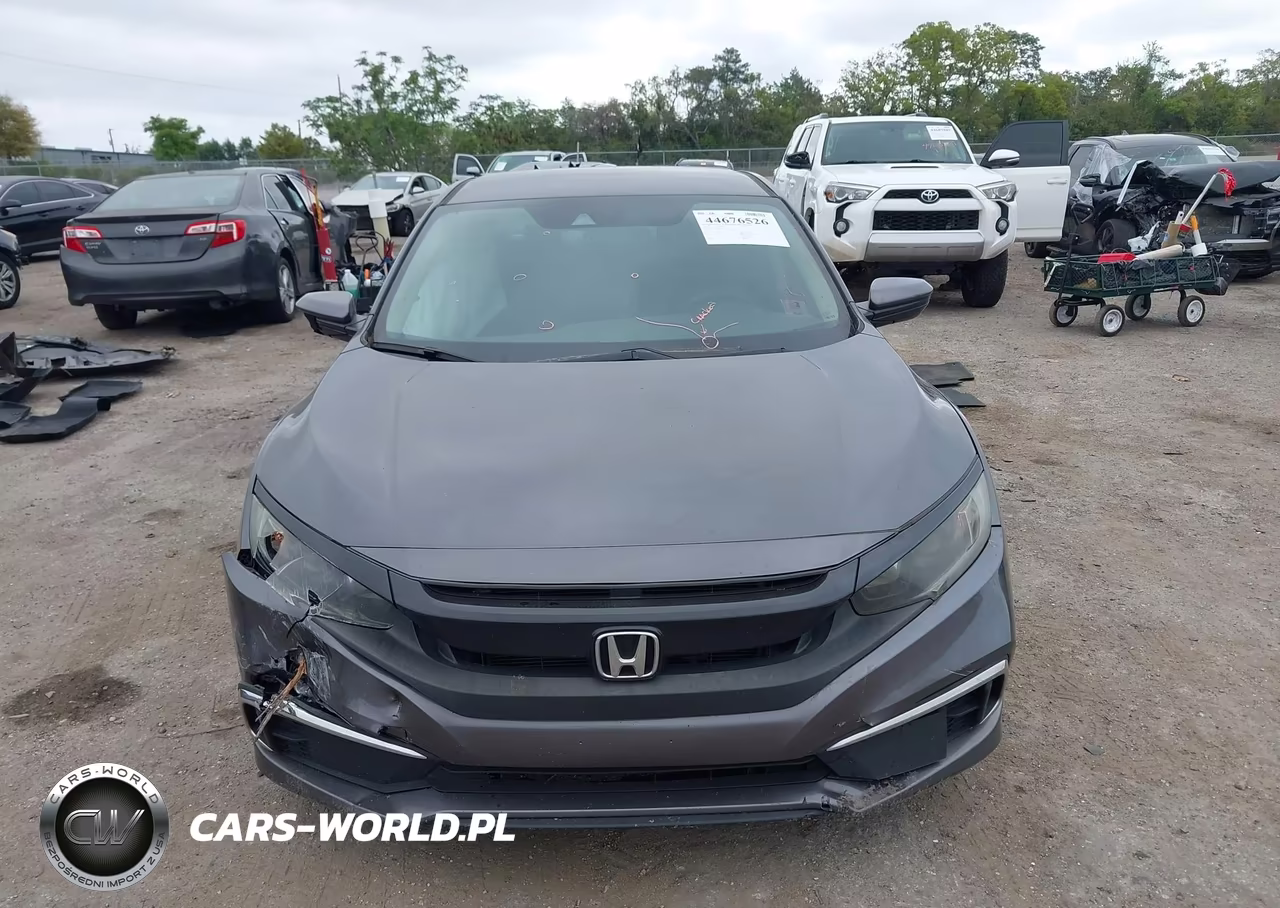2019 Honda Civic Lx VIN:2HGFC2F60KH573425 - 12