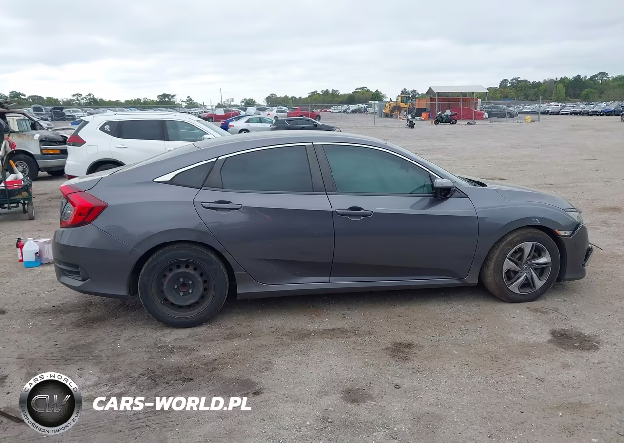 2019 Honda Civic Lx VIN:2HGFC2F60KH573425 - 13