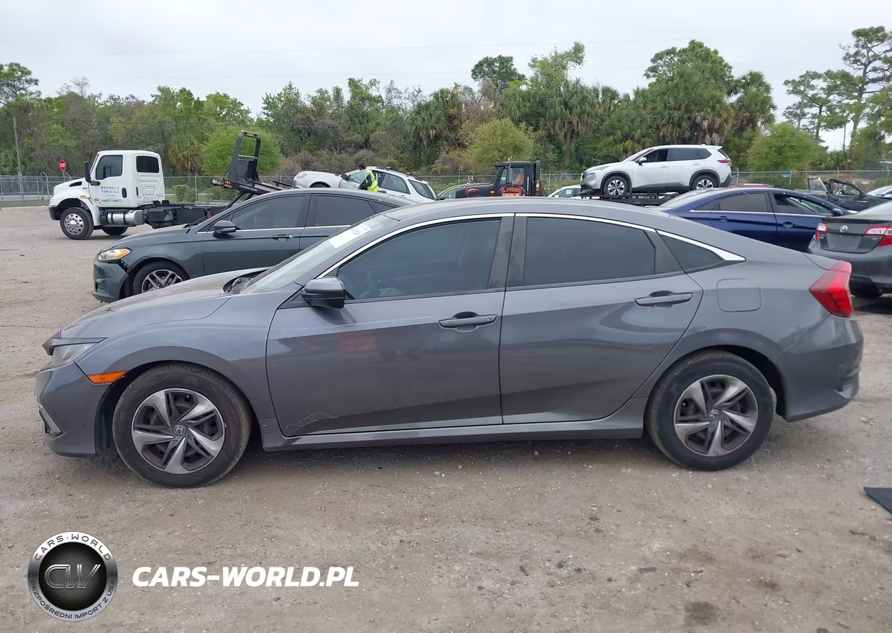 2019 Honda Civic Lx VIN:2HGFC2F60KH573425 - 14