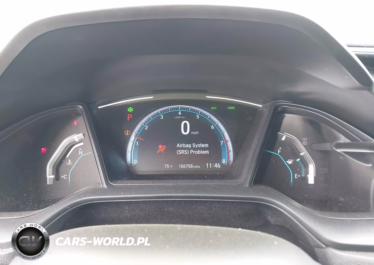 2019 Honda Civic Lx VIN:2HGFC2F60KH573425 - 7