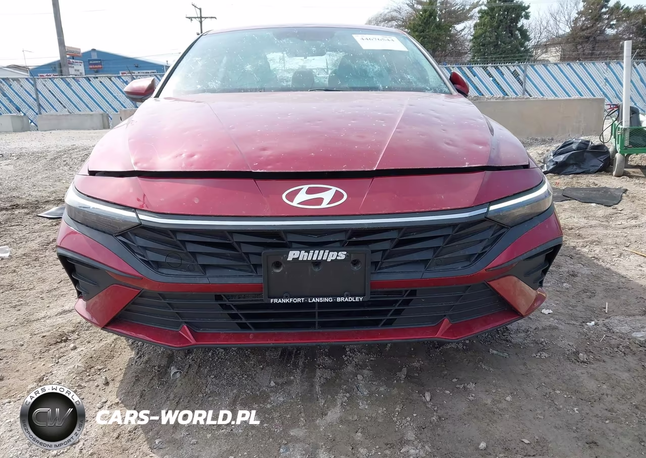 2024 Hyundai Elantra Sel VIN:KMHLM4DG6RU673537 - 12