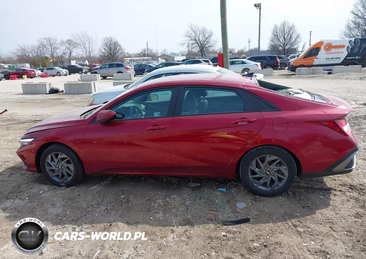 2024 Hyundai Elantra Sel VIN:KMHLM4DG6RU673537 - 14