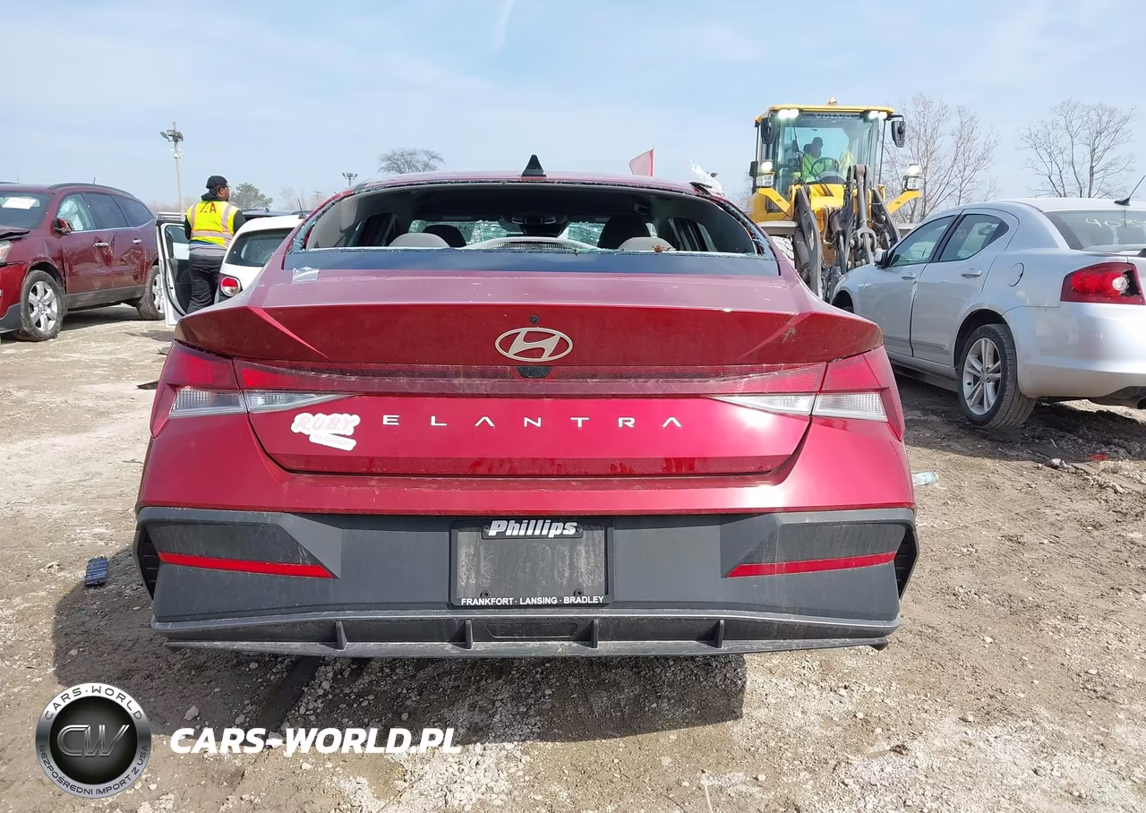 2024 Hyundai Elantra Sel VIN:KMHLM4DG6RU673537 - 16