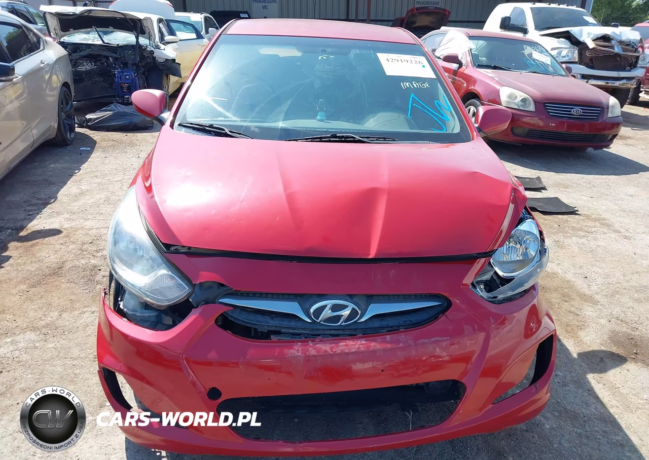 2012 Hyundai Accent Se VIN:KMHCU5AE1CU038046 - 13