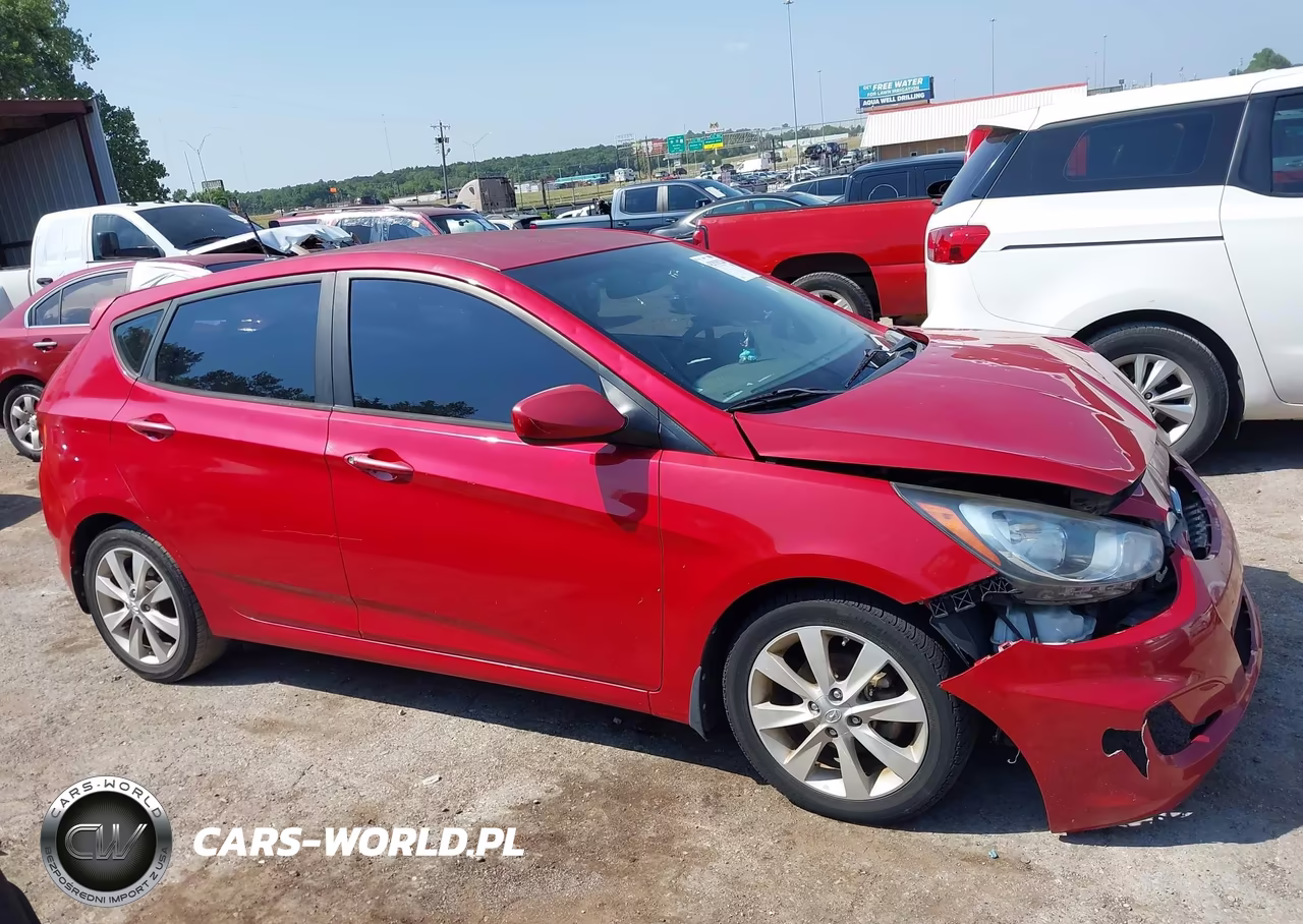 2012 Hyundai Accent Se VIN:KMHCU5AE1CU038046 - 14