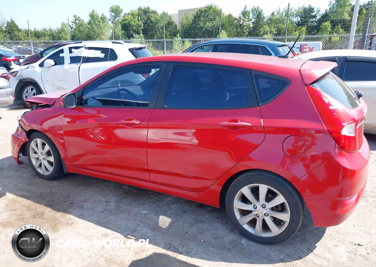 2012 Hyundai Accent Se VIN:KMHCU5AE1CU038046 - 15