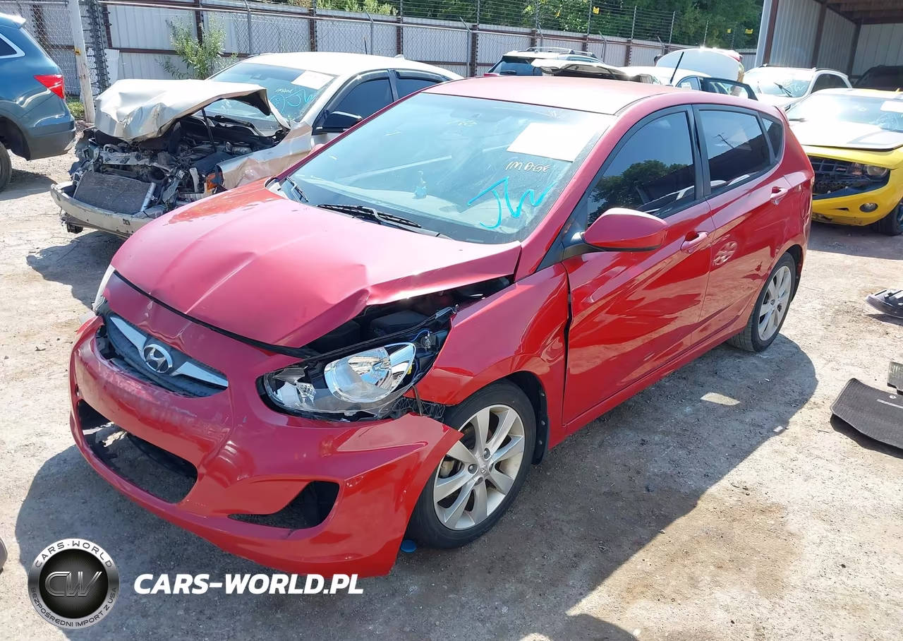 2012 Hyundai Accent Se VIN:KMHCU5AE1CU038046 - 2