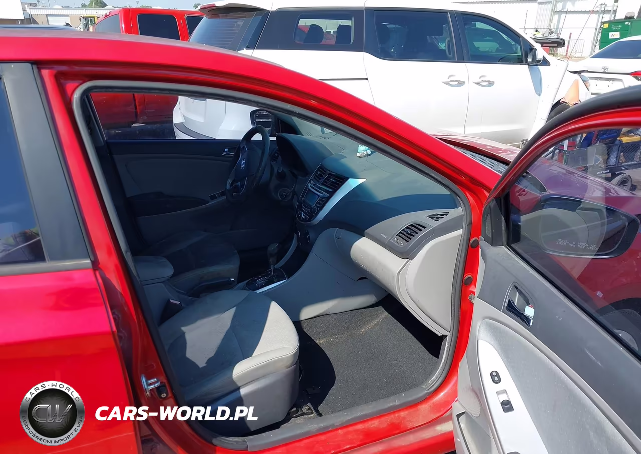 2012 Hyundai Accent Se VIN:KMHCU5AE1CU038046 - 5